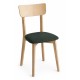 Silla de madera para cocina y comedor estilo silla Zaida modelo Zaira