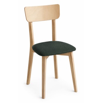 Silla de madera para cocina y comedor estilo silla Zaida modelo Zaira