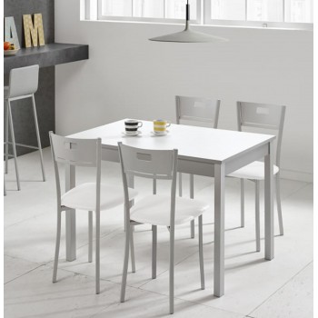 Mesa Niza cristal fija