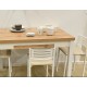  Mesa extensible de laminados especiales para cocina y comedor estilo Mesa Nube modelo Tera