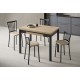  Mesa extensible de laminados especiales para cocina y comedor estilo Mesa Nube modelo Tera
