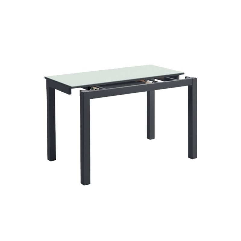 Mesa Elda Cristal apertura frontal