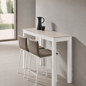 Mesa Zara Dekton apertura frontal