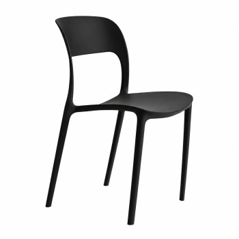 Silla apilable para cocina y comedor tipo silla Roma modelo Bruna