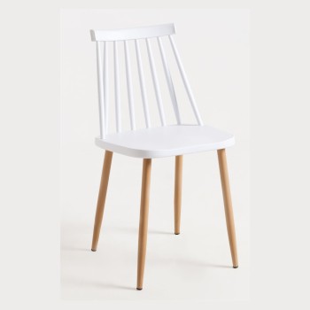 Silla Antas Blanco de polipropileno y acero reforzado