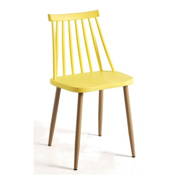 Silla Antas Amarillo de polipropileno y acero reforzado