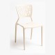 Silla Aris Beige de polipropileno