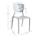 Silla Aris Gris claro de polipropileno