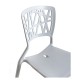 Silla Aris Gris claro de polipropileno