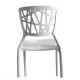 Silla Aris Gris claro de polipropileno