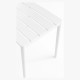 Silla Bazi Blanco de polipropileno