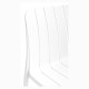 Silla Bazi Blanco de polipropileno