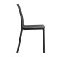 Silla Bazi Negro de polipropileno
