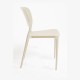 Silla Lanwer Beige de polipropileno