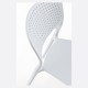 Silla Lanwer Blanco de polipropileno
