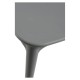 Silla Lanwer Gris oscuro de polipropileno