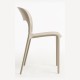 Silla Olga Beige de polipropileno