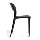 Silla Olga Negro de polipropileno