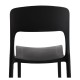 Silla Olga Negro de polipropileno