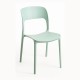 Silla Olga Celadón de polipropileno