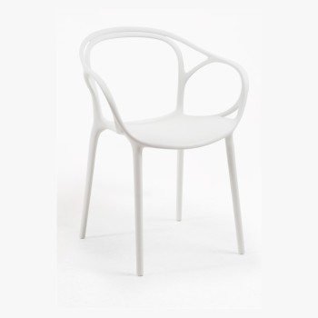 Silla Pynu Blanco de polipropileno