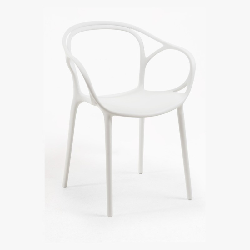 Silla Pynu Blanco de polipropileno