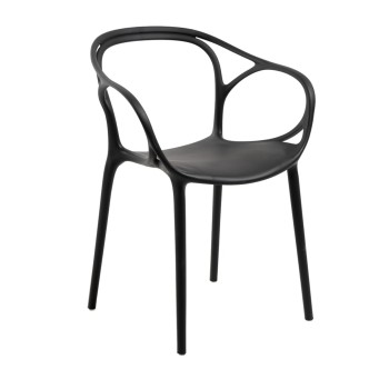 Silla Pynu Negro de polipropileno