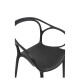 Silla Pynu Negro de polipropileno