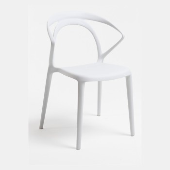 Silla Nadi Blanco de polipropileno
