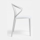 Silla Nadi Blanco de polipropileno
