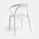 Silla Nadi Blanco de polipropileno