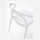 Silla Nadi Blanco de polipropileno