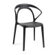 Silla Nadi Negro de polipropileno