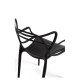 Silla Power Negro de polipropileno