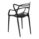 Silla Power Negro de polipropileno