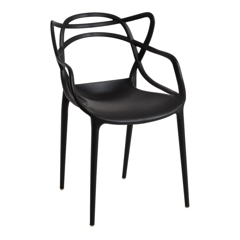 Silla Power Negro de polipropileno