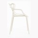 Silla Power Beige de polipropileno