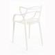 Silla Power Beige de polipropileno