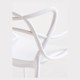 Silla Power Blanco de polipropileno