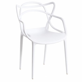 Silla Power Blanco de polipropileno