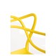Silla Power Amarillo de polipropileno