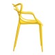 Silla Power Amarillo de polipropileno