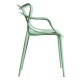 Silla Power Celadón de polipropileno