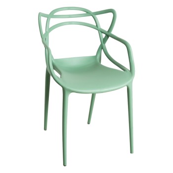 Silla Power Celadón de polipropileno