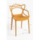 Silla Power Mostaza de polipropileno