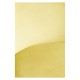 Silla Hill Amarillo dorado tapizada en terciopelo