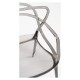 Silla Power Transparente ahumada de Policarbonato