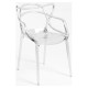 Silla Power Transparente de Policarbonato