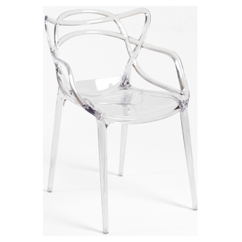 Silla Power Transparente de Policarbonato