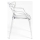 Silla Power Transparente de Policarbonato